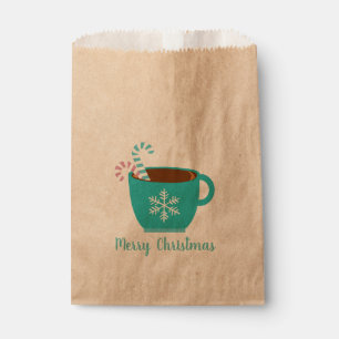 Christmas Cocoa Mug Customisable Favour Bags