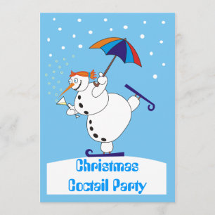 Christmas Coctail Party Invitation