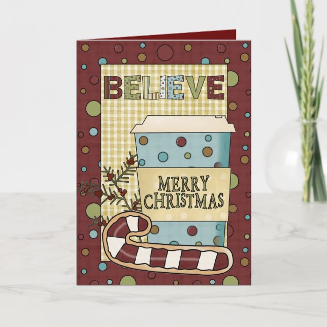 Christmas Coffee Card (Front)