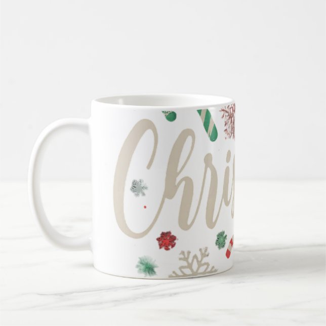Christmas Coffee Mug (Left)