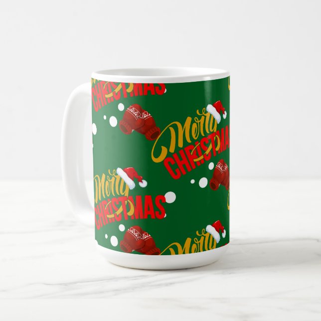 CHRISTMAS COFFEE MUG (Front Left)