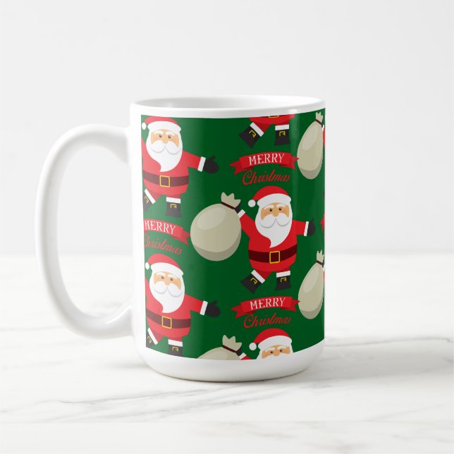CHRISTMAS COFFEE MUG (Left)