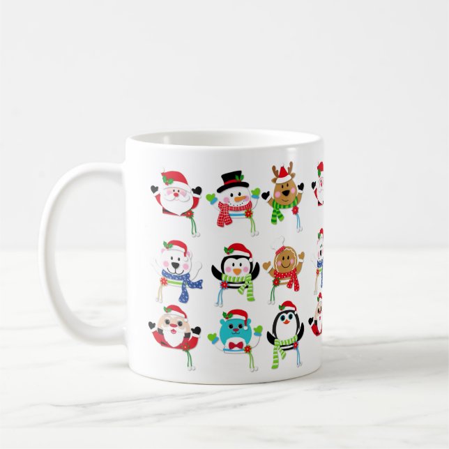 Christmas coffee mug (Left)