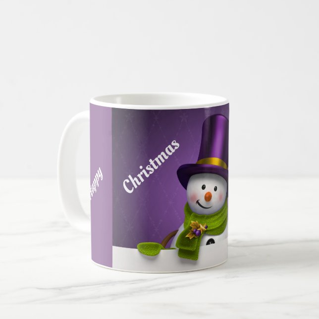 Christmas Coffee Mug (Front Left)
