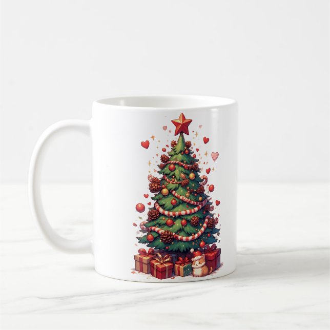 Christmas  coffee mug (Left)