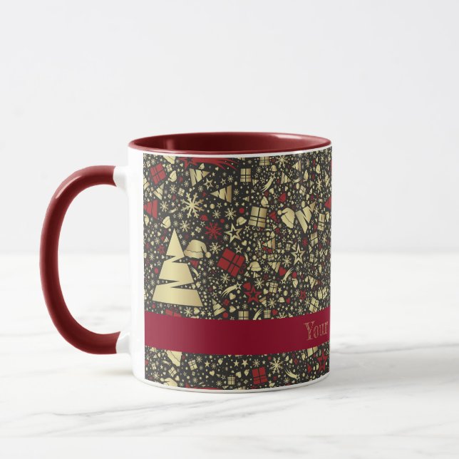 Christmas Coffee Mug (Left)