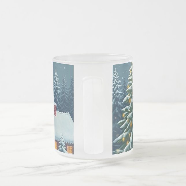 Christmas Coffee Mug  (Handle)