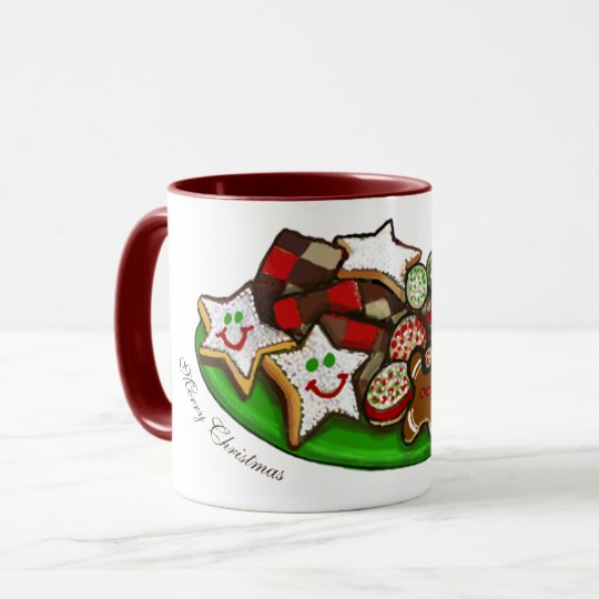 CHRISTMAS COFFEE MUG, CHRISTMAS COOKIES MUG