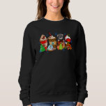 Christmas Coffee Schnauzer Sweets Winter Cosy Coff Sweatshirt<br><div class="desc">Christmas Coffee Schnauzer Sweets Winter Cosy Coffee</div>