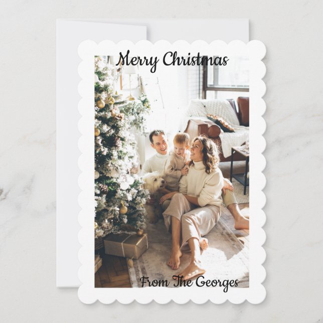 CHRISTMAS COLLAGE GREETING CARD (Front)