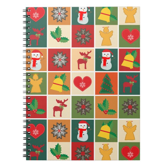 Christmas Collage Notebook (Front)