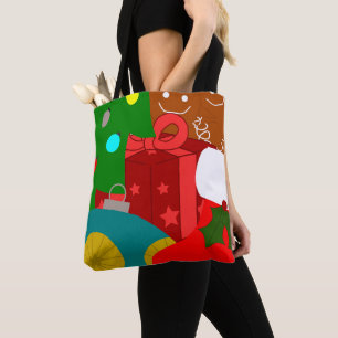 Christmas Collage  Tote Bag
