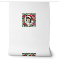Christmas Collie Dog Illustration Yule Collies 5