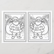 Christmas Colouring Sheet For Kids