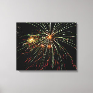 Christmas Colours Canvas Print
