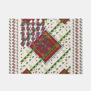 Christmas Colours Doormat