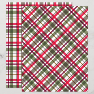 Christmas Colours Plaid 
