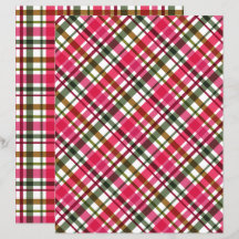 Christmas Colours Plaid