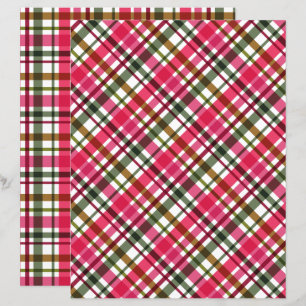 Christmas Colours Plaid 