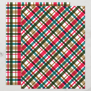 Christmas Colours Plaid 