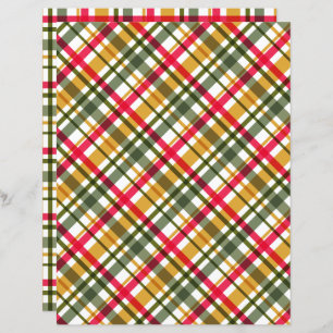 Christmas Colours Plaid 