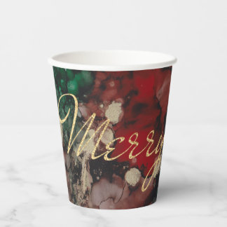 Christmas Colours Retold Paper Cups