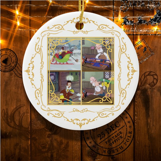 Christmas Comes But Once A Year  Ceramic Tree Decoration (Creator Uploaded)