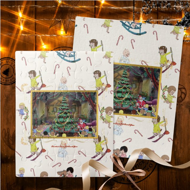 Christmas Comes But Once A Year Puzzele Jigsaw Puzzle (Creator Uploaded)