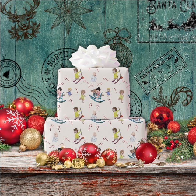 Christmas Comes But Once A Year Wrapping Paper (Creator Uploaded)