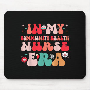 Christmas Community Health Nurse Present For Funny Mouse Mat