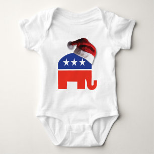 Christmas Conservative Baby Bodysuit