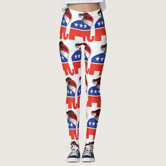 Christmas Conservative Leggings (Front)