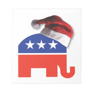 Christmas Conservative Notepad