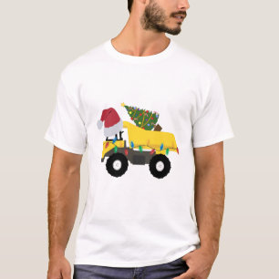 Christmas Construction Trucks T-Shirt