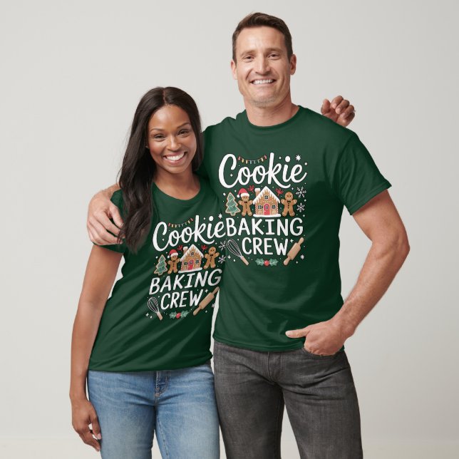 Christmas "Cookie Baking Crew" Basic T-Shirt (Unisex)