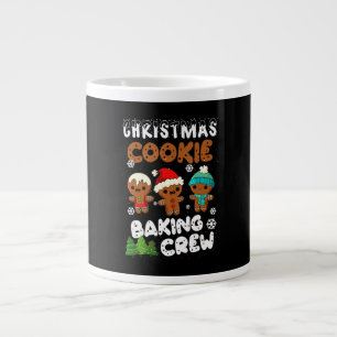 Christmas Cookie Baking Crew Christmas Funny Gift Large Coffee Mug