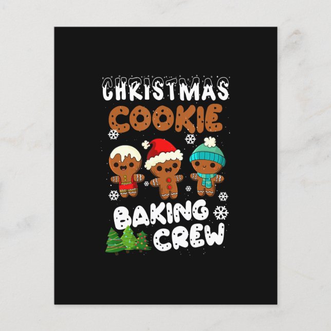Christmas cookie baking crew | christmas present (Front)