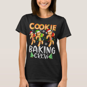 Christmas Cookie Baking Crew Cooking Lover Xmas Gi T-Shirt