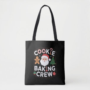 Christmas Cookie Baking Crew Family Christmas  Tote Bag