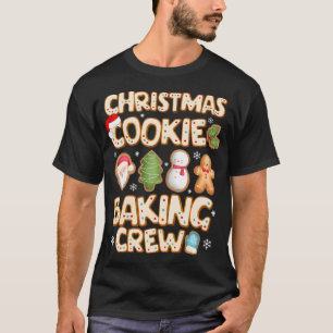 Christmas Cookie Baking Crew Family Matching Xmas T-Shirt