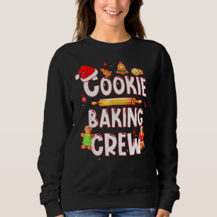 Christmas Cookie Baking Crew Family Xmas Sweatshirt