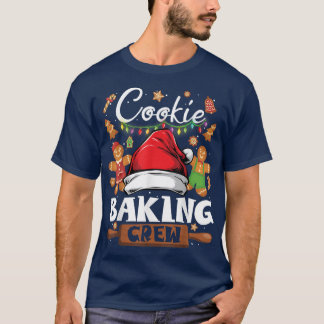 Christmas Cookie Baking Crew Funny Pajamas Family  T-Shirt