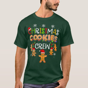 Christmas Cookie Baking Crew Funny Pyjamas Family T-Shirt