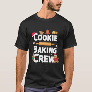 Christmas Cookie Baking Crew Funny Pyjamas Family T-Shirt