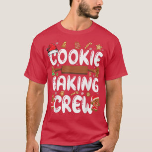 Christmas Cookie Baking Crew Funny Pyjamas Family T-Shirt