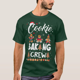Christmas Cookie Baking Crew Funny Xmas Cookie Hol T-Shirt