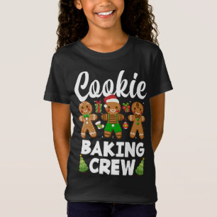 Christmas Cookie Baking Crew Gingerbread Christmas T-Shirt