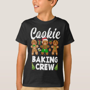 Christmas Cookie Baking Crew Gingerbread Christmas T-Shirt