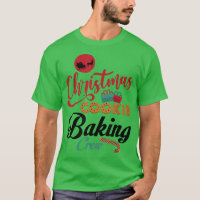 Christmas Cookie Baking Crew Gingerbread Team Sant