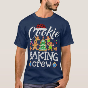Christmas Cookie Baking Crew Pajama Gingerbread Ch T-Shirt